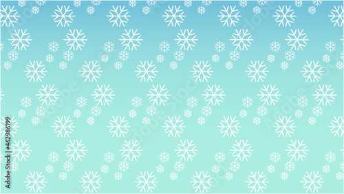 seamless pattern with snowflakes