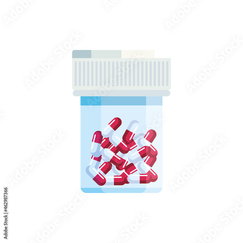 capsules in pot pharmacy