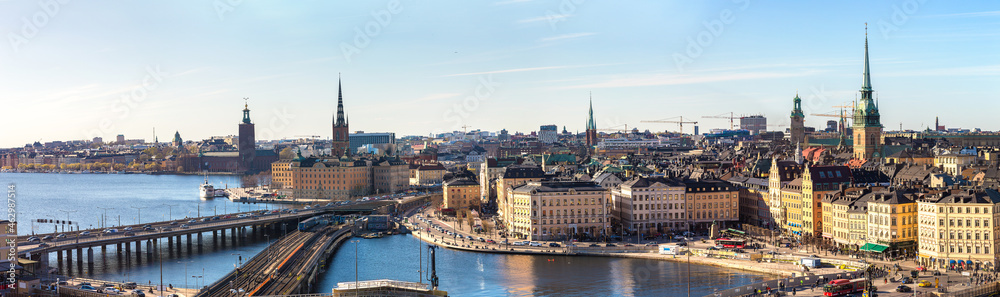 Naklejka premium Gamla Stan in Stockholm