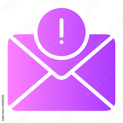 spam email gradient icon