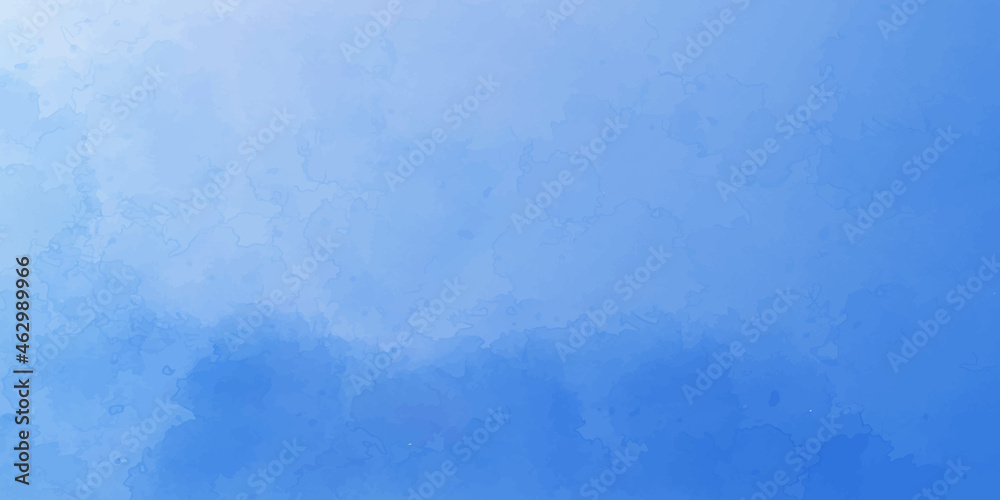 Blue wide grunge effect texture. Brushed Painted Abstract Background. Brush stroked painting.