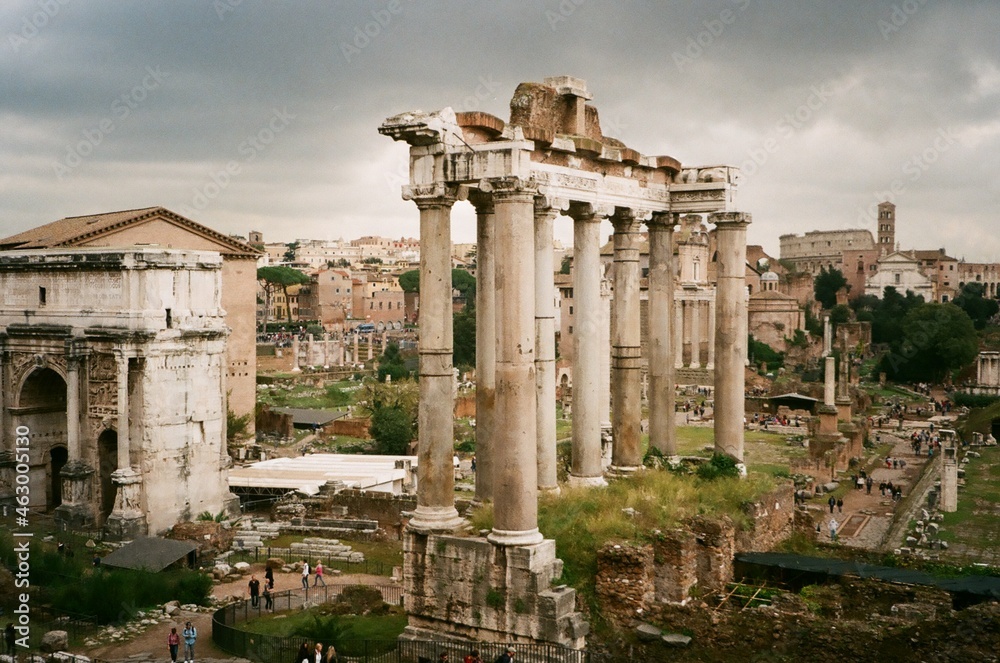 Ancient roman forum