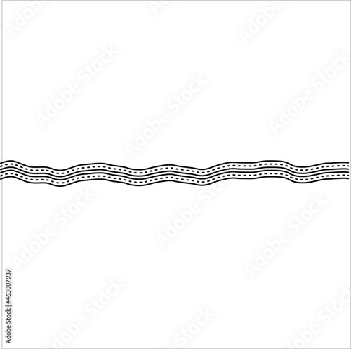 Lines Motifs Pattern. Ornamental Decoration for Interior, Exterior, Carpet, Textile, Garment, Cloth, Silk, Tile, Plastic, Paper, Wrapping, Wallpaper, Pillow, Sofa, Background, Ect. Vector Illustration
