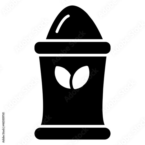 Trendy design icon of silo, grain storage 