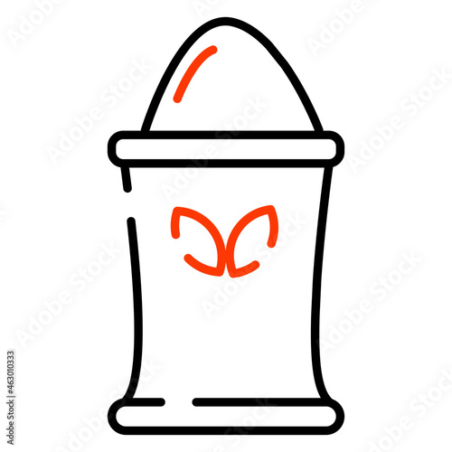 Trendy design icon of silo, grain storage 