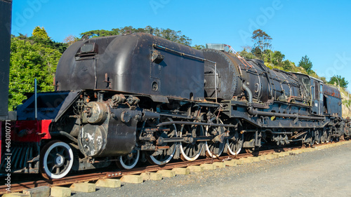 old garratt steam locomotive