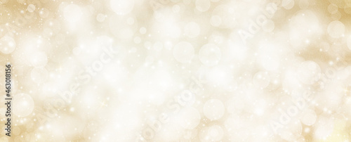 Abstract minimal gold bokeh background. Abstract gold bokeh background.