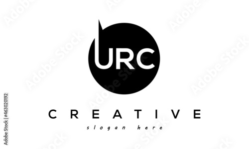 URC creative circle letters logo design victor photo