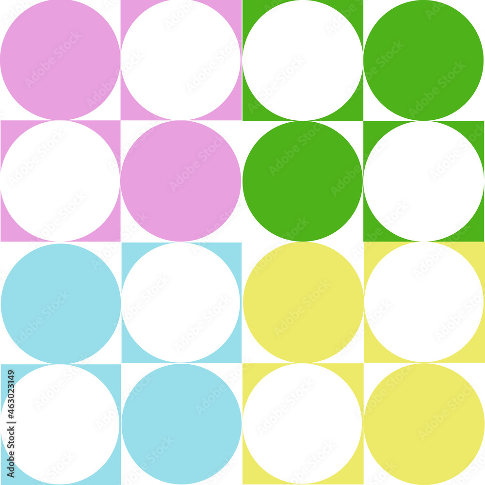 Seamless pattern of polka dot on square.For background, fabric,card.texture. Seamless pattern of polka dot on square.For background, fabric,card.texture.