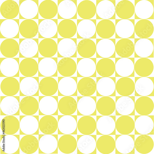 Seamless pattern of polka dot on square.For background, fabric,card.texture.