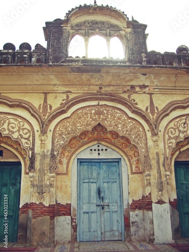 ruin mosque at haryana india 