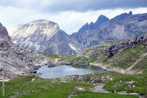 Crespeina See in den Dolomiten