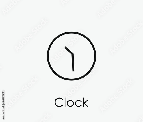 Free Download Deadline vector icon. Editable stroke. Symbol in Line Art Style for Design, Presentation, Website or Apps Elements, Logo. Pixel vector graphics - Vector - GFXLoad