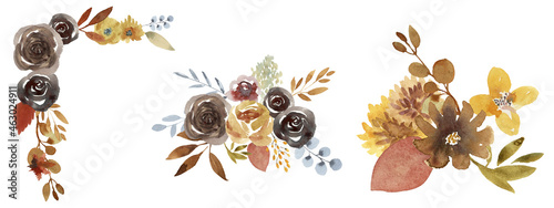 RusticAutumn bouquet set01