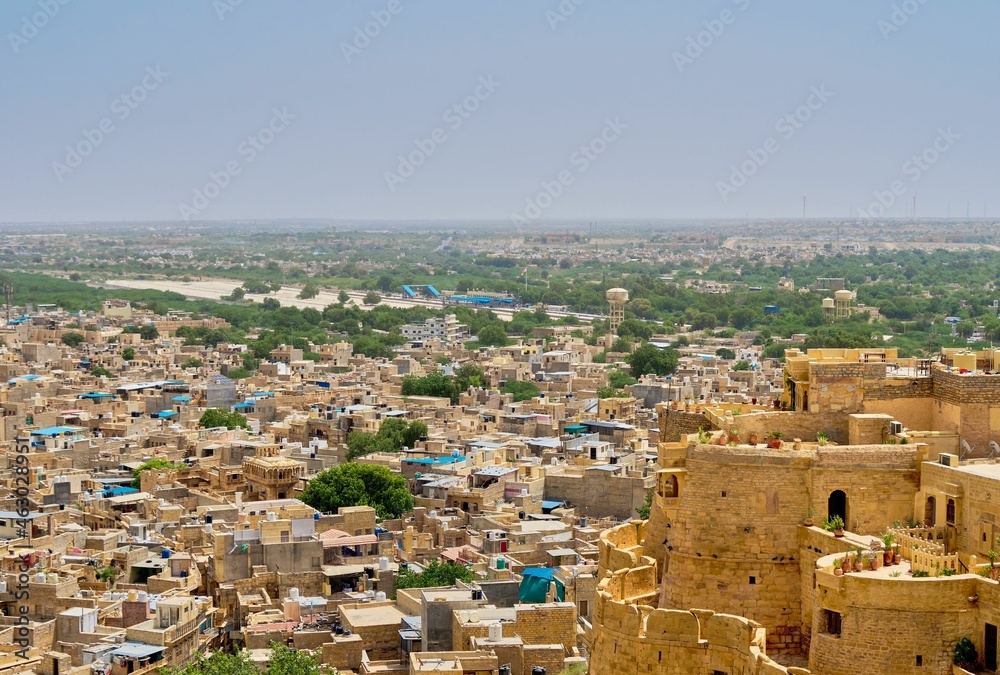 View of railway station from Jaisalmer Fort