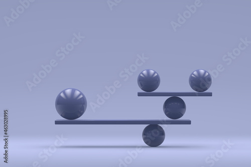 Balance Concepts  3D Render