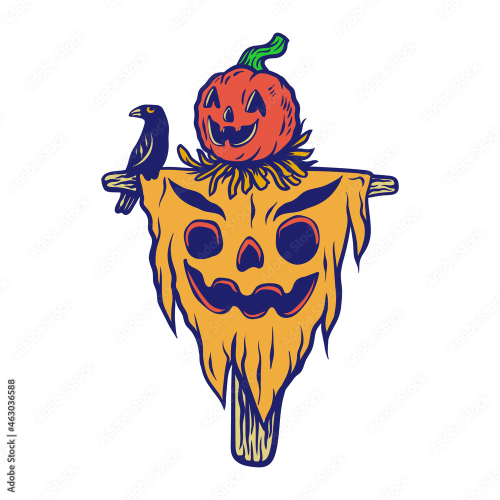 Fototapeta premium Happy Halloween trick or treat