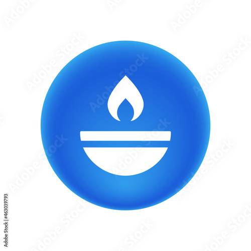 Oil Flame - Sticker