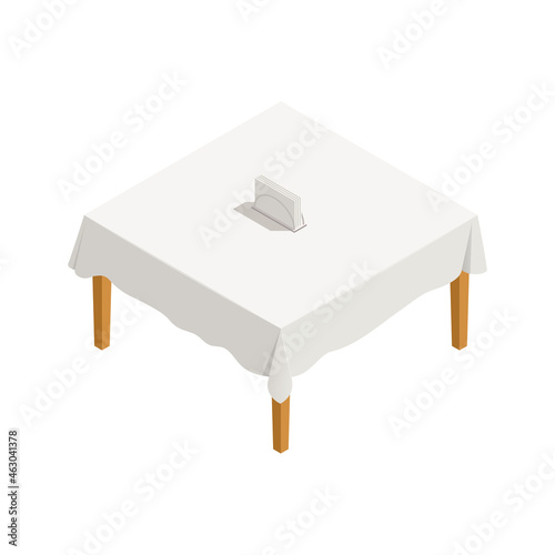Restaurant Table Illustration
