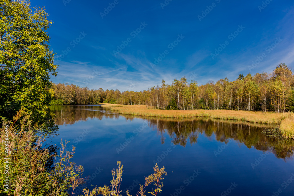 Unterwegs im Nationalpark Rhön und seinen herbstlichen Ambiente - Hessen