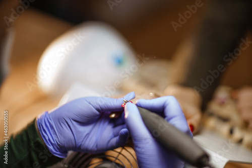 manicure hand care salon master
