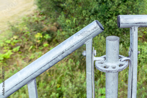 Fasteners of metal structure