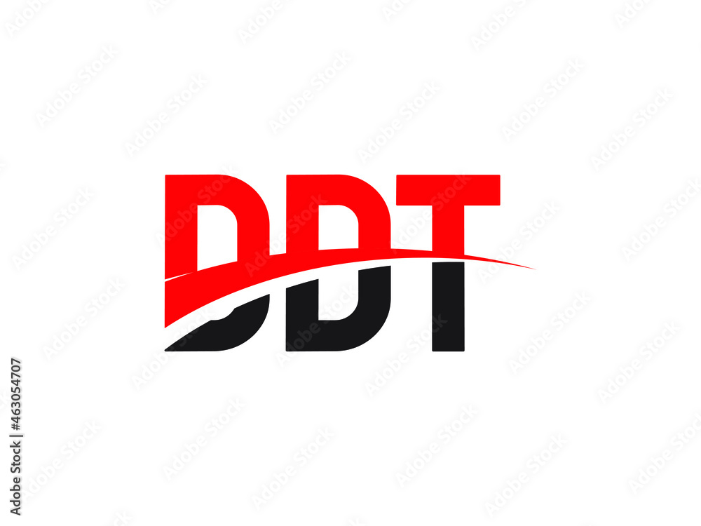 DDT Letter Initial Logo Design Vector Illustration DDT Letter Initial Logo Design Vector Illustration