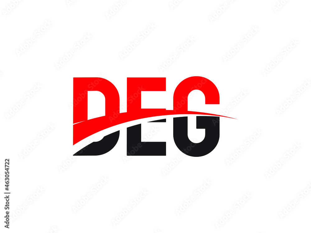 DEG Letter Initial Logo Design Vector Illustration DEG Letter Initial Logo Design Vector Illustration