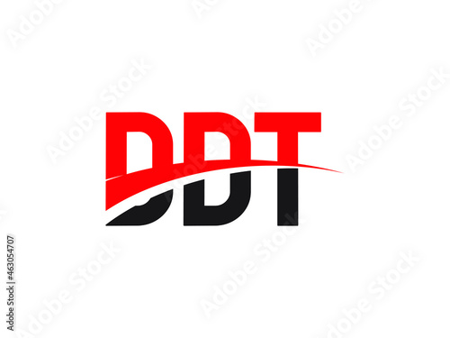 DDT Letter Initial Logo Design Vector Illustration