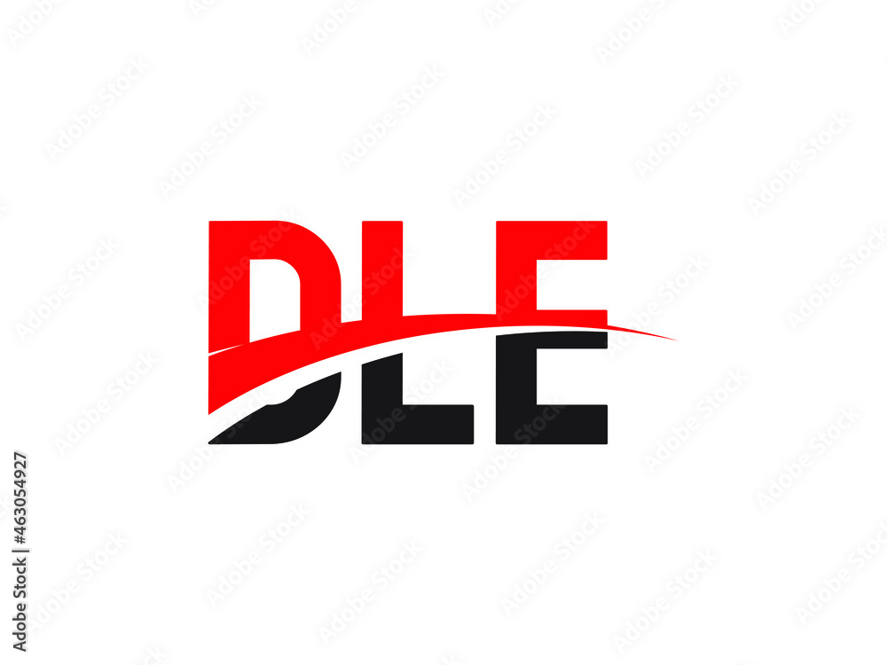 DLE Letter Initial Logo Design Vector Illustration DLE Letter Initial Logo Design Vector Illustration