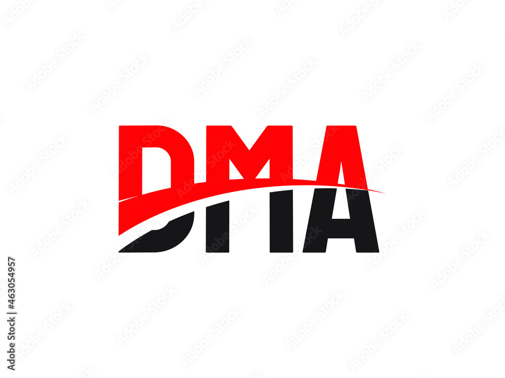 DMA Letter Initial Logo Design Vector Illustration Stock Vector Adobe