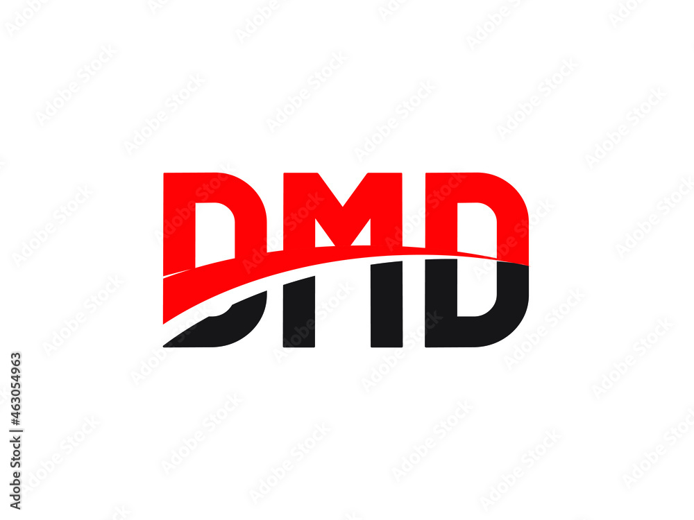 Obraz premium DMD Letter Initial Logo Design Vector Illustration