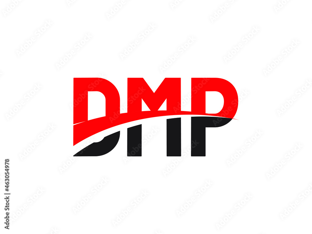 DMP Letter Initial Logo Design Vector Illustration