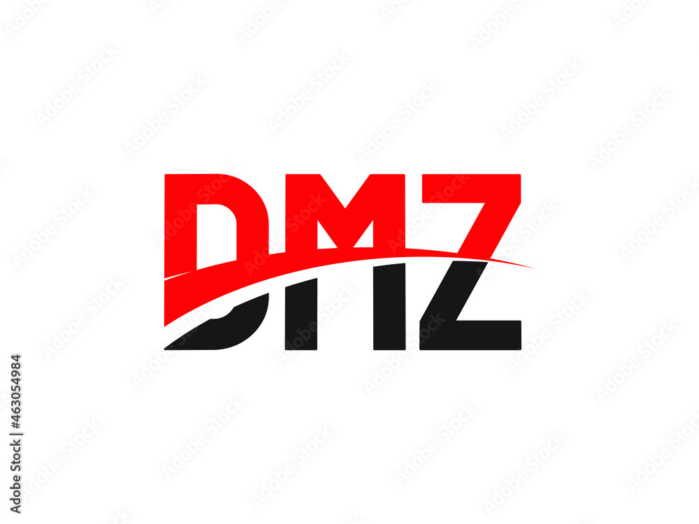 DMZ Letter Initial Logo Design Vector Illustration DMZ Letter Initial Logo Design Vector Illustration