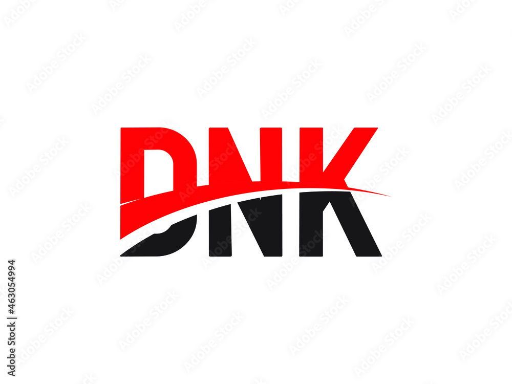 DNK Letter Initial Logo Design Vector Illustration DNK Letter Initial Logo Design Vector Illustration