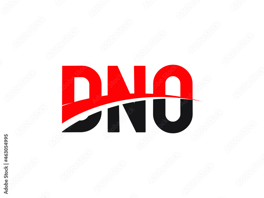 DNO Letter Initial Logo Design Vector Illustration DNO Letter Initial Logo Design Vector Illustration