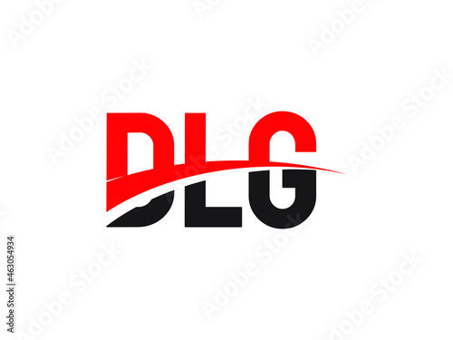 DLG Letter Initial Logo Design Vector Illustration