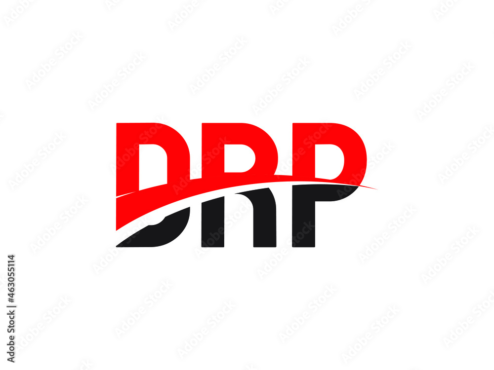 DRP Letter Initial Logo Design Vector Illustration
