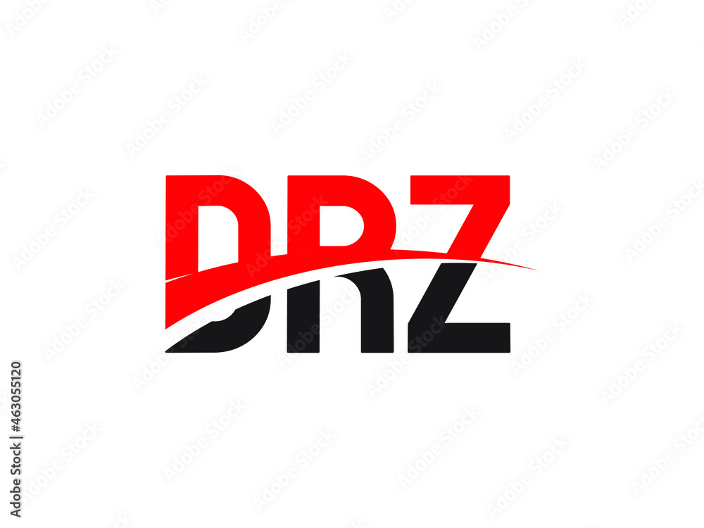 DRZ Letter Initial Logo Design Vector Illustration DRZ Letter Initial Logo Design Vector Illustration