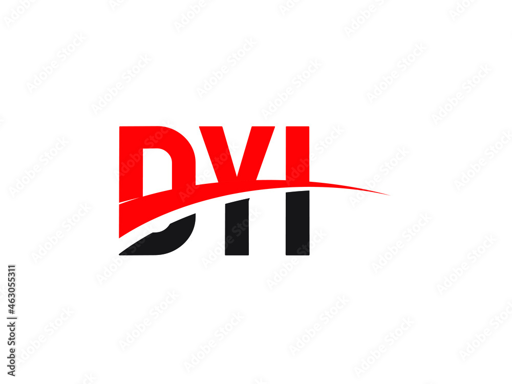 DYI Letter Initial Logo Design Vector Illustration DYI Letter Initial Logo Design Vector Illustration