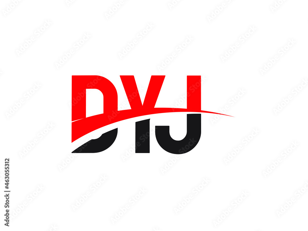 Fototapeta premium DYJ Letter Initial Logo Design Vector Illustration