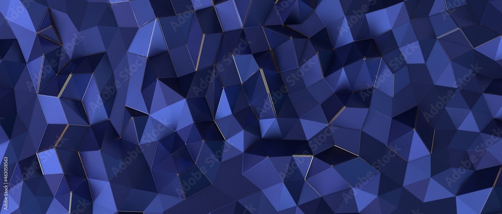 Modern abstract blue transparent crystal pattern background template Modern abstract blue transparent crystal pattern background template