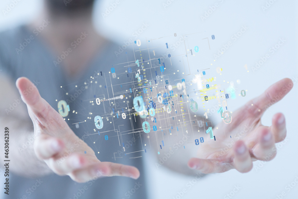 Business intelligence analyst dashboard on virtual Business intelligence analyst dashboard on virtual