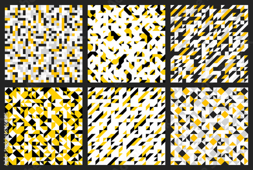 Mosaic seamless patterns se...