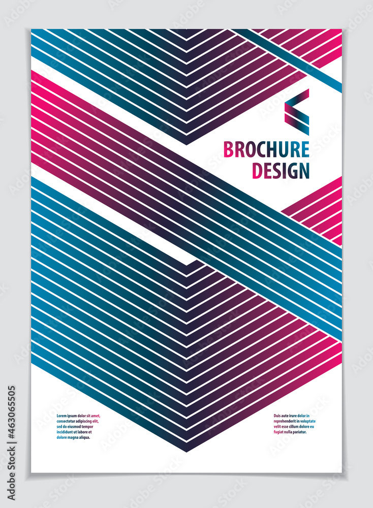 Template for Cover, Placard, Poster, Flyer and Banner Design. Cool geometric vector line background for your design. Minimalistic brochure design. A4 print format. Template for Cover, Placard, Poster, Flyer and Banner Design. Cool geometric vector line background for your design. Minimalistic brochure design. A4 print format.