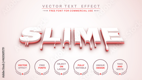 Halloween blood text effect, font style