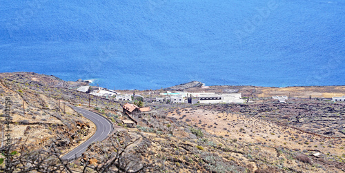 Paisaje de la Isla de El Hierro, Islas Canarias, España, Europa
