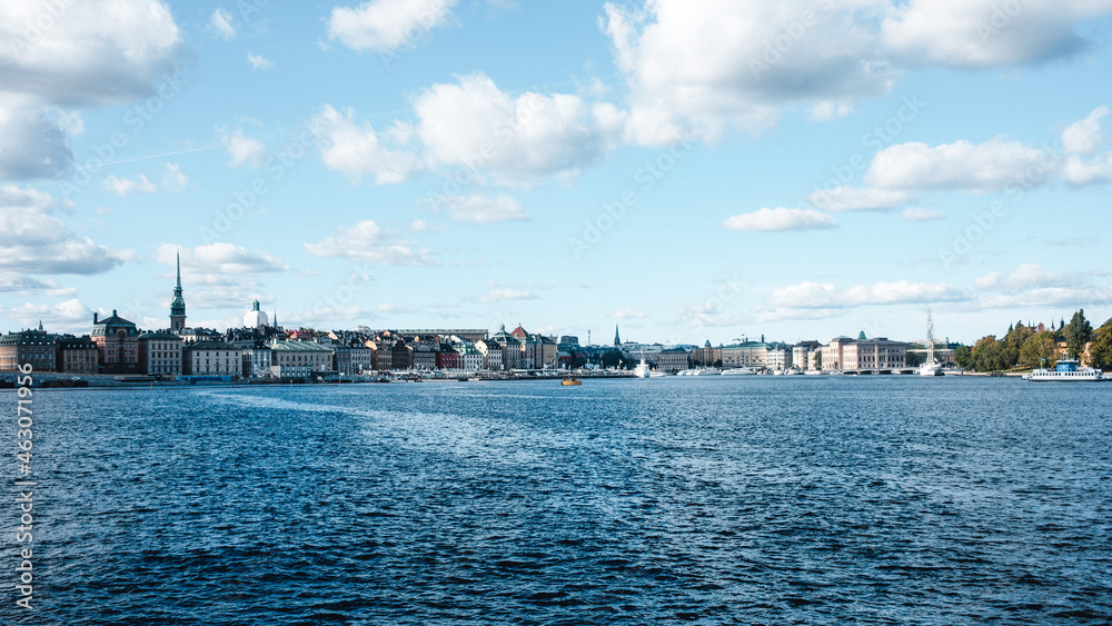 View to Gamla Stan from the City Hall, Stockholm