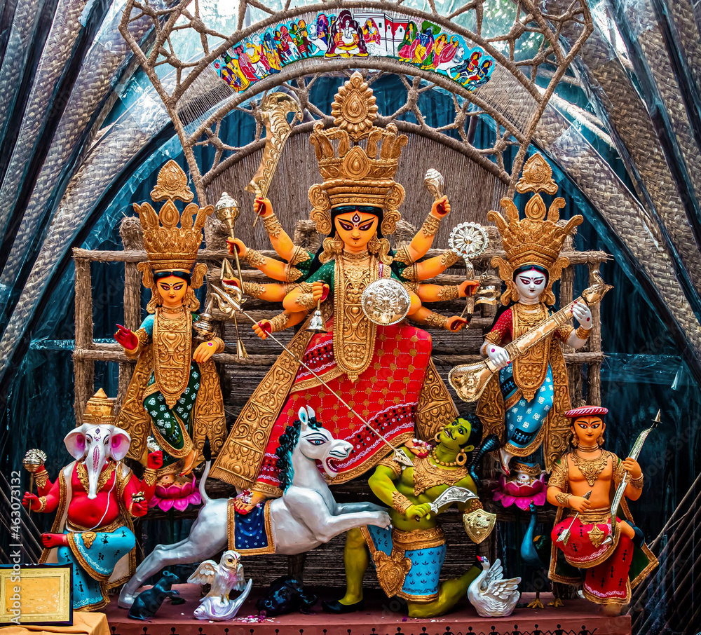 The Supreme shakti, Maa Durga is worshiped in utmost devotion in Hindu religion