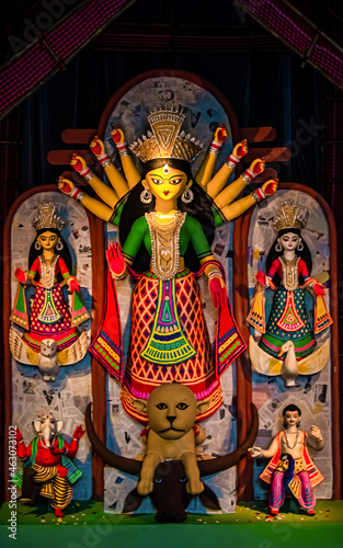 The Supreme shakti, Maa Durga is worshiped in utmost devotion in Hindu religion